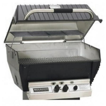 Broilmaster H4XN Deluxe Gas Grill with Stainless Steel Grids Liquid Natural Gas