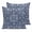 Blue, variant on 16x16 Pillow Covers Set of 2, Navy Blue Paisley Boho Square Throw Pillow Covers for Couch/Sofa/Living Room, Abstract Art Floral Aesthetic Decorative Soft Pillowcases for Couch Throw Pillows