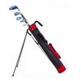thumbnail image 2 of Durable Golf Stand Bag with Bracket Support Pitch And Putt Nylon - Black, 2 of 5
