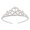 Silver#A, variant on Silver Metal Glitter Waterdrop Rhinestone Princess Headbands Wedding Birthday Party Prom Headpieces for Women Brides Bridesmaids