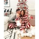 thumbnail image 4 of Ropa de Feliz Año Nuevo 2025 Conjunto de pijamas a juego para madre, padre e hijos para familia/parejas Pijamas navideños suaves Look familiar, 4 of 5