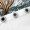 thumbnail image 3 of Erosebridal Woodland Moose Deer Curtains for Living Room, Jungle Animal 30%-50% Blackout Curtains Set of 2 (52x84), 3 of 6