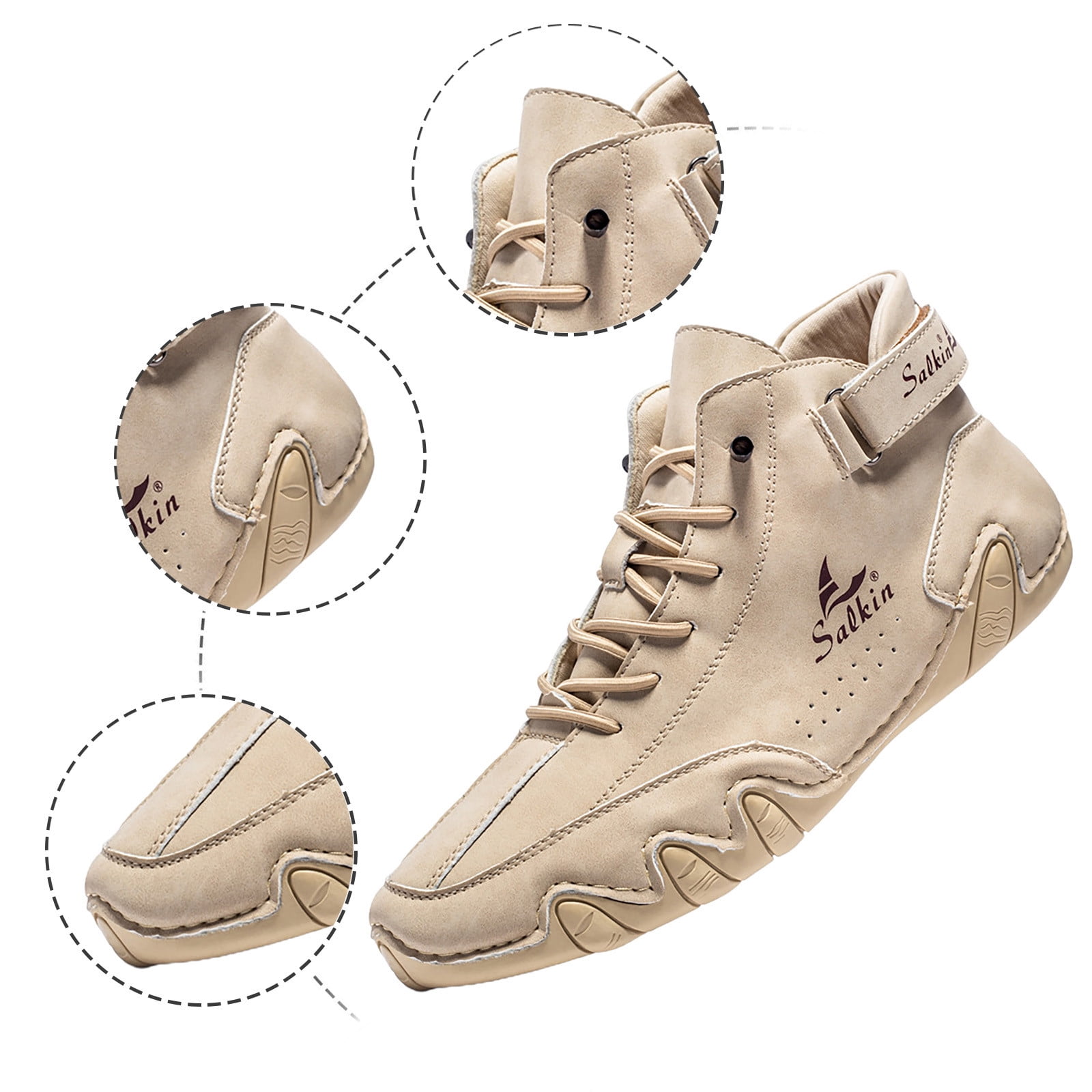 Oyedens Trekking Hiking Boots Fashion Sneakers for Women Men Anti Slip Trail Running Climbing Shoes