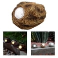 thumbnail image 3 of Lámpara solar de jardín shamjiam de resina impermeable para paisaje iluminación de patio, 3 of 8