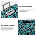 thumbnail image 3 of Kdxio Leopard 1 Pattern Luggage Cover for Travel,Elastic and Durable,Fits 18-32 Inch,Anti-Scratch Suitcase Protector-No luggage included, 3 of 5