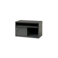 thumbnail image 5 of Hirsh 36 inch Wide Low Credenza Metal Lateral Cabinet with Sliding Door Storage Compartment for Home and Office, Charcoal, 5 of 10