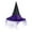 Purple, variant on Witch Hat Decor Adult Kids,Halloween Witch Hat Decorations,Womens Witch Hat for Halloween Party,Halloween Witch Hats Halloween Party Witch Hats,Costume Accessories ,Fancy Dress Foldable Witch Hat