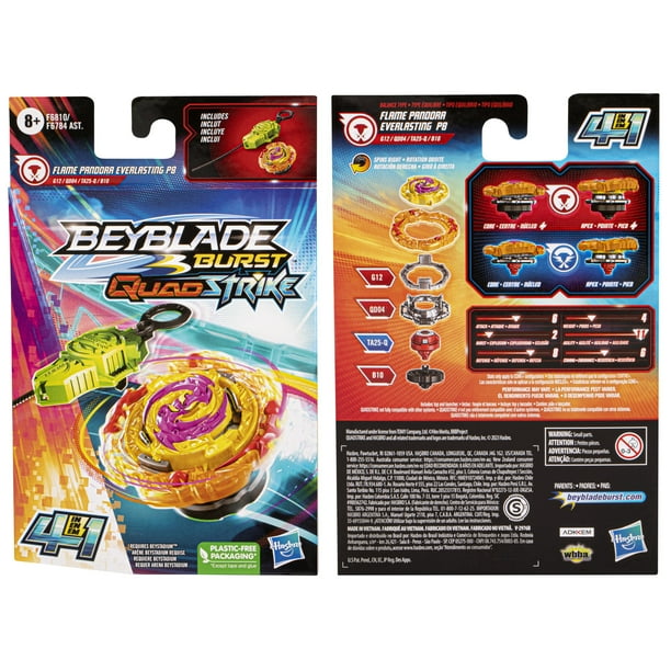 Beyblade Burst QuadStrike Flame Pandora P8 Starter Pack for Stores