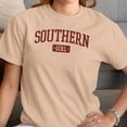 thumbnail image 3 of Smartprints Southern Girl Country Western Women's T-Shirt Natural, Cotton, S, 3 of 4