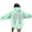 Mint Green, variant on Oversized Hoodie Women Angel Wings Sequin Back Loose Long Sleeve Pullover Sweatshirt Fall Winter Fashion Streetwear Y2K Aesthetic Tops Plus Size Casual Coat Navy XL
