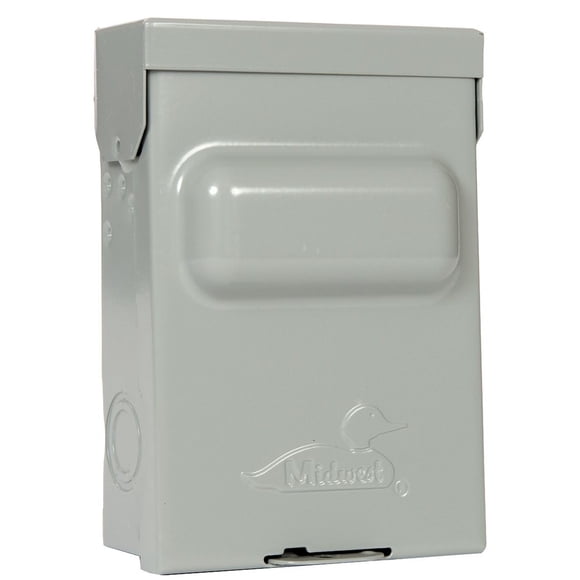 Midwest Electric U065F1 1-Phase Fusible Pull-Out AC Disconnect Switch 240 Volt AC 60 Amp NEMA 3R