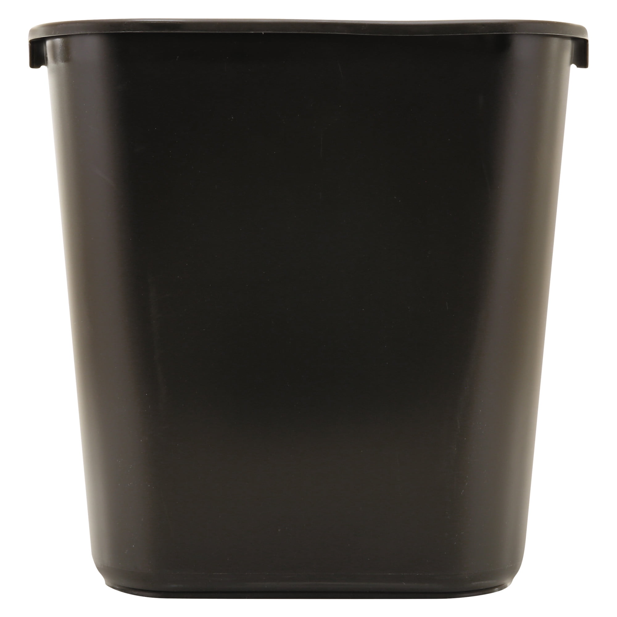 Black   4 units Four trash cans Plastic Trash Can Rubbermaid   Office 7 Gal 