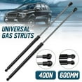 thumbnail image 2 of 2x Universal 600mm 400n Car Front Hood Cover Rear Trunk Boot Shock Lift Strut Support Bar Gas Spring, 2 of 5