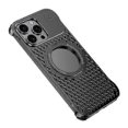 thumbnail image 2 of Funda magnética de aleación de aluminio para iPhone 14 Pro Max, funda refrescante con aroma y soporte giratorio., 2 of 5