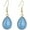 Dark Blue, variant on Navy Blue Earrings Blue Dangle Earrings for Women Waterdrop Dangle Earring Hook Turquoise Gemstone Tear Drop Earring Fashion Jewelry Gifts