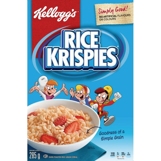 Céréales Kellogg's Rice Krispies originales, 285 g