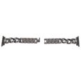 thumbnail image 4 of Replacement Wristband For Ios Watch 42mm/44mm Rhinestones Watch Band For Ios Watch Rhinestones Strap Replacement Wristband Single Row Chain Strap For IOS Watch 42mm/44mm, 4 of 8