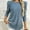 01 Sky Blue, variant on YueHuiYing Women's Knit Blouse Soft Long Sleeve Shirt Tops Lightweight Round Neck Pullover Sweater