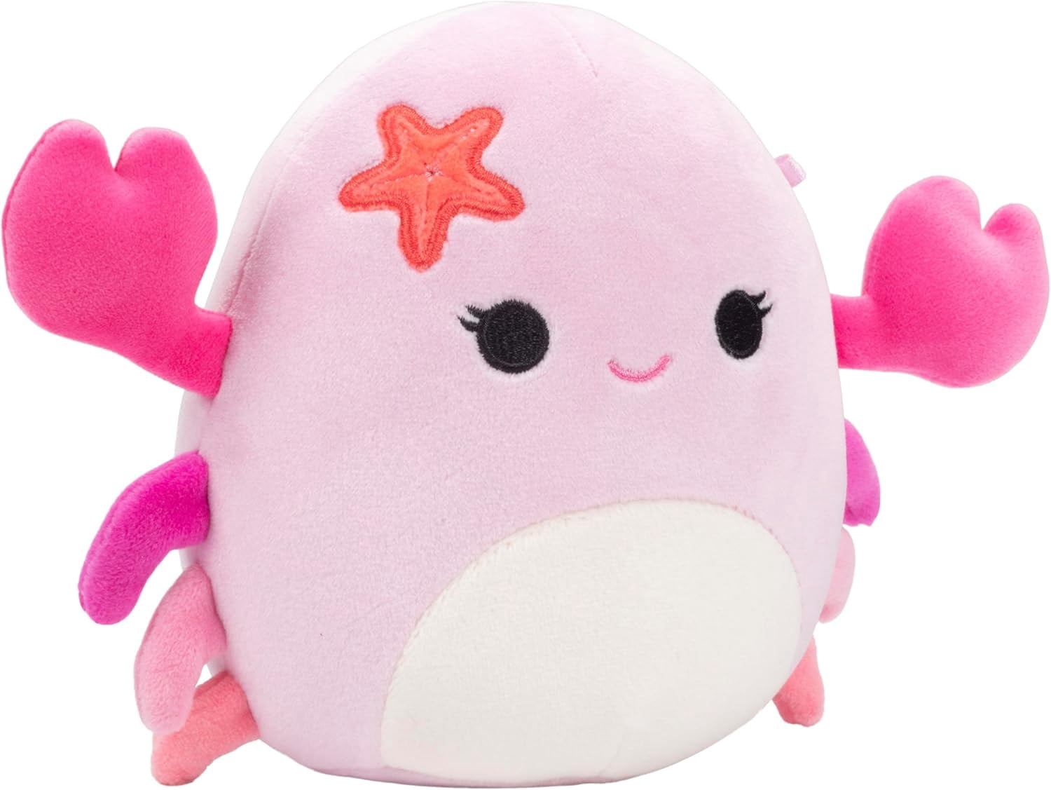 Squishmallows Original 5-Inch Cailey The Crab - Official Jazwares Little Plush - Collectible Soft & Squishy Mini Stuffed Animal Toy - Add to Your Squad - Gift for Kids, Girls & Boys