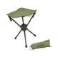 thumbnail image 4 of Taburete giratorio para acampar, taburete trípode plegable, silla portátil con bolsa de almacenamiento para senderismo, playa, caminatas, conciertos, Verde, 4 of 8