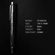 thumbnail image 2 of Pluma estilográfica STONEGO Luxury Twist Converter con punta de 0,5 mm, color negro, 2 of 7