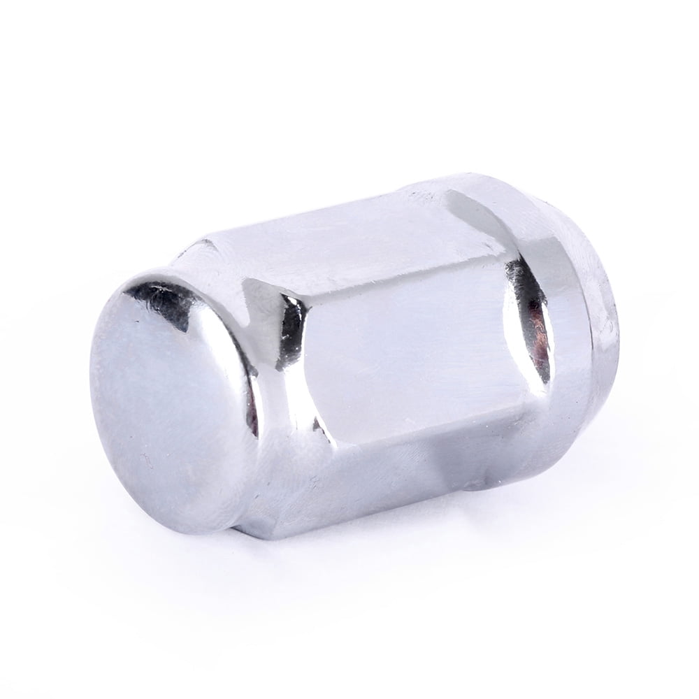 CCIYU Set of 24 Silver Spline Chrome Wheel lug Nuts 1/2-20 for Dodge Dakota/Durango/Viper 1991-2010