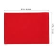 thumbnail image 4 of OULII 10 Pcs Brassards Rouges en Coton pour Sports et Activités, 4 of 5