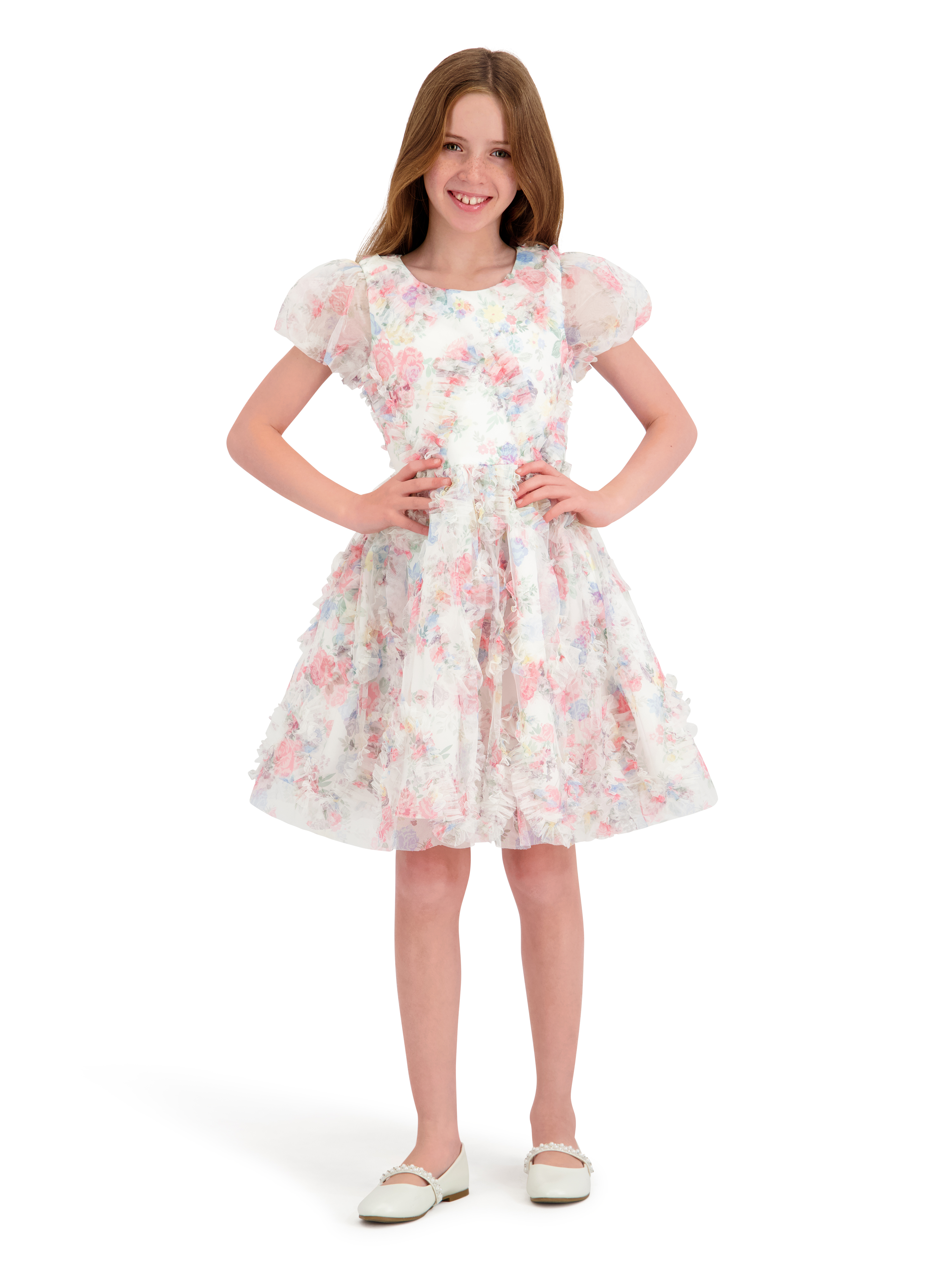 navy blue dress for baby girl Kensie Girl Sleeveless Sequin Dress with Ruffles, Sizes 4-16