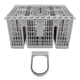 thumbnail image 2 of Cesta Para Cubiertos Para Lavavajillas, Plegable, Fácil De Limpiar, Cesta Para Utensilios Para Lavavajillas, 2 Tapas, 8 Compartimentos C00257140 Para Cocina Casera Para, 2 of 7
