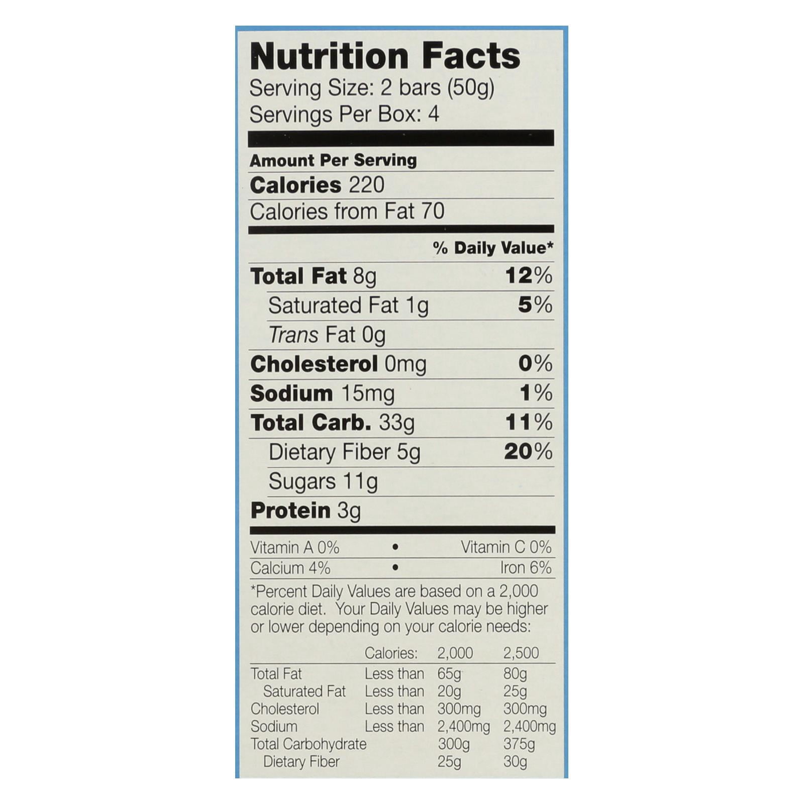 KIND Breakfast Bars, Blueberry Almond, Gluten Free, Non GMO, 1.8oz, 32 Count