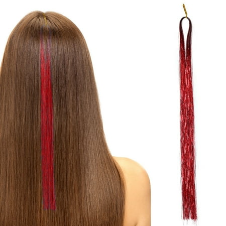 

Haiddrew 1pc Wig Hair Metal Glitter Wig Set Fairy Hair Wire 43.3 Inch Fashion