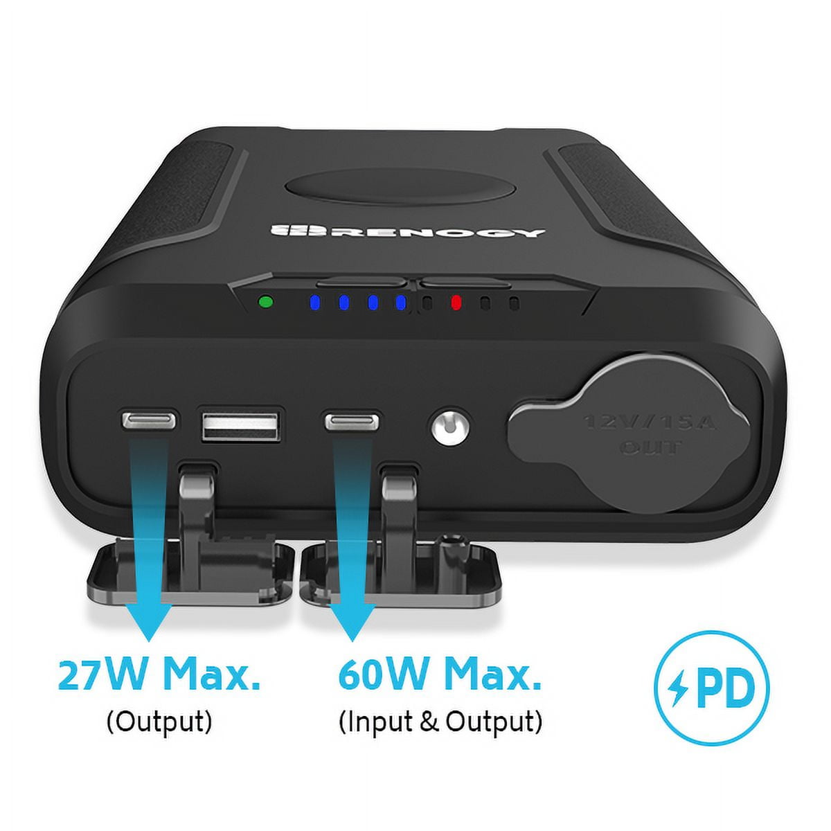Renogy 72000mAh Power Bank, 266Wh 12V High-Capacity Battery Renogy 72000mAh Power Bank, 266Wh 12V High-Capacity Battery