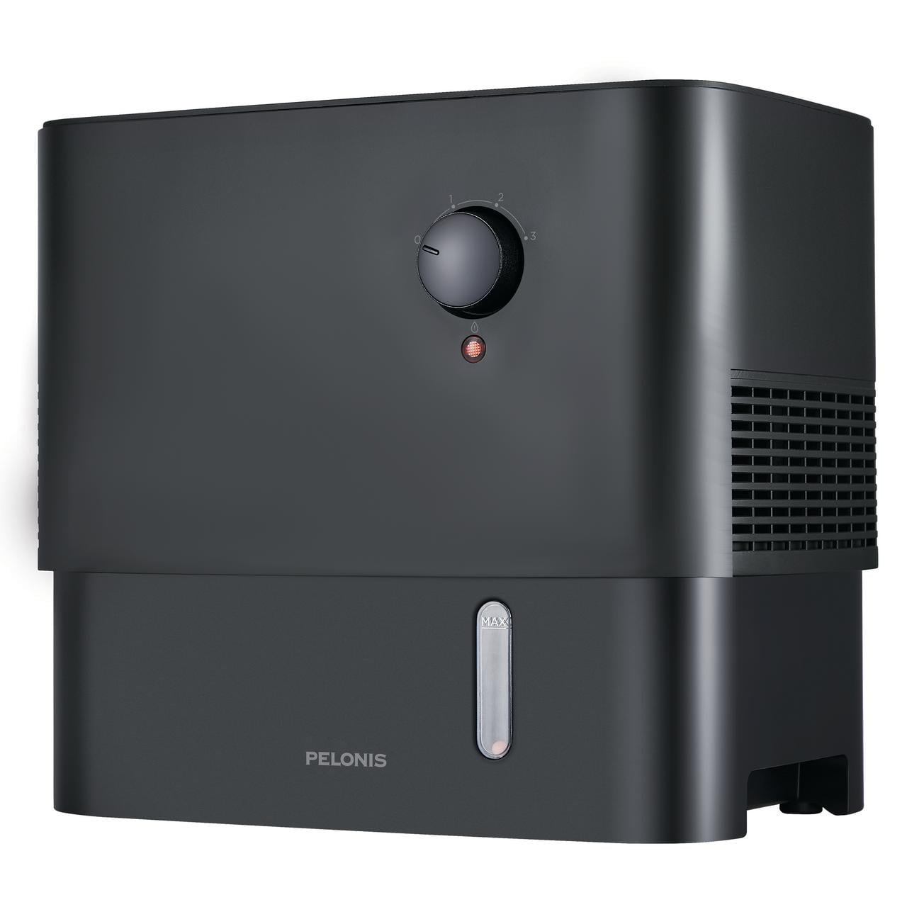 Pelonis 1 Gallon Cool Mist Humidifier with Essential Oil Diffuser, Black, PSU10E2FBB