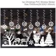 thumbnail image 3 of Pegatinas para ventana, adornos navideños, Papá Noel, decoración navideña para el hogar, guirnalda de Año Nuevo 2024, regalo de Navidad 2025, 3 of 5