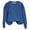 Blue, variant on XYAIYT Womens Polka Dot Print Sweatshirt Crew Neck Oversized Long Sleeved Pullover Top No Hoodies Sweatshirts