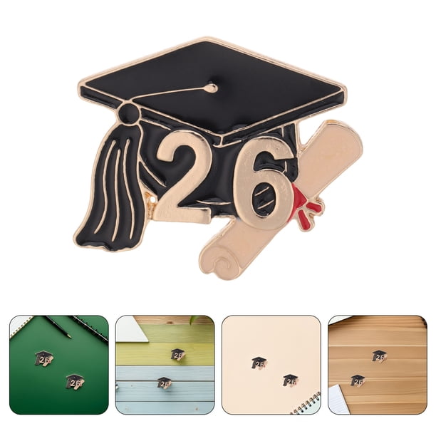 Moluckfu 6Ud Pins Conmemorativos Graduación 2026 Para Fiesta Y Eventos