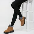 thumbnail image 5 of Ablanczoom Snow Winter Booties Women Ankle Boots with Warm Faux Fur, 5 of 6