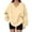 Beige, variant on Sweatshirt for Women Long Sleeve Cute V Neck Oversized Sweat Shirts Pullover Tops