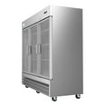 thumbnail image 3 of Koolmore 81 in. Three-Door Reach-In Refrigerator - 72 Cu Ft. Stainless Steel RIR-3D-GD, 3 of 10