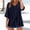 Navy, variant on Summer Linen Blouses for Women 2026 Trendy V Neck Boho Embroidered Tops Half Sleeve Vacation Dressy Casual Shirts Peasant Tees Spring Trendy Womens Tops Beige L