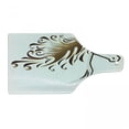 thumbnail image 1 of Animal Cutting Board, Art Design Half Outline Drawing with Swirly Mane Horse Graphic on Plain Backdrop, Decorative Tempered Glass Cutting and Serving Board, in 3 Sizes, by Ambesonne, 1 of 2