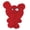 Red, variant on FURZIES DOG TOYS Cute Colorful & Mischevious Soft Plush Squeaker Toy for Dogs (Green Furzie)