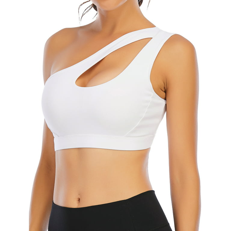 Yoga Tops with Bra for Women Medium Support Yoga Bra Workout Bra Workout  Tops for Women Teenager Cotton Bras : : Home