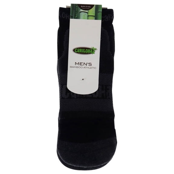 Cariloha Bamboo Athletic Sock - Carbon Heather Socks 1 Pair