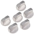 thumbnail image 3 of Quality Assurance Guaranteed Silver Zinc Alloy Knobs for Gas Stoves Safe & Secure Control, 3 of 3