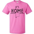 thumbnail image 3 of Inktastic It's Home- Alabama State Outline Distressed Text T-Shirt, 3 of 5