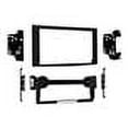 thumbnail image 2 of Metra 95-6533B Double DIN ISO Conversion Kit for Select Chrsyler Vehicles (Matte Black), 2 of 6