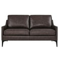 thumbnail image 5 of Modway Corland Leather Loveseat in Brown, 5 of 8