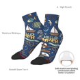 thumbnail image 6 of Naloa Marine Nautical Ankle Socks for Women Non Slip Socks No Show Socks Classic Low Cut Casual Socks Casual Socks, 6 of 7