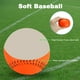 thumbnail image 3 of Pelotas de béisbol de espuma suave de 9 pulgadas en paquete de 15 para entrenamiento, pelotas de béisbol sin marcar para jóvenes, 5 colores, 3 of 6